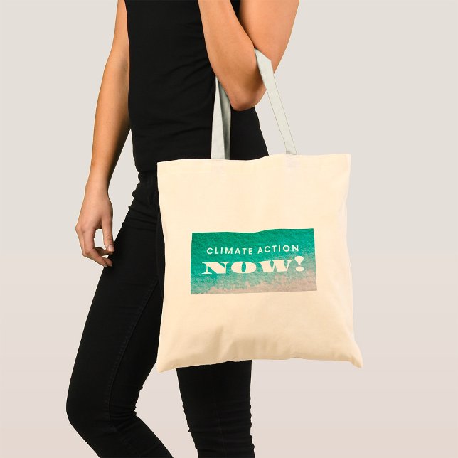Climate Action Now Tote Bag (Creator Uploaded)