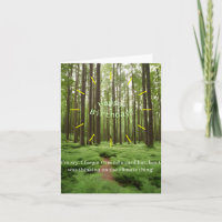 Climate birthday card