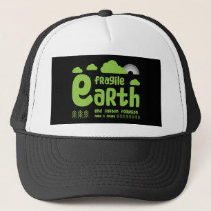 Climate Change   Carbon Pollution   Action T-Shirt Trucker Hat