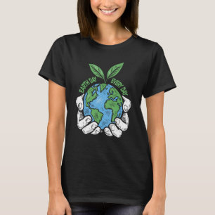 Climate Change Cool Environmentalist  Earth Day Ev T-Shirt