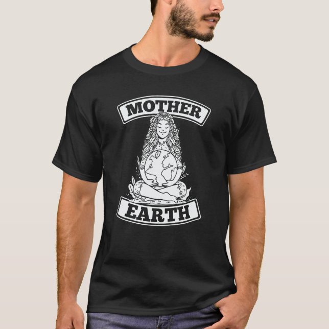 Climate Change Cute Global  Environmentalist Mothe T-Shirt (Front)
