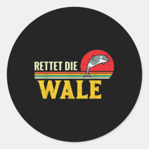 Climate Change, Environmental Protection, Natural Classic Round Sticker