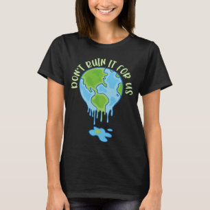 Climate Change Global Warming Great Kids & Teens T-Shirt