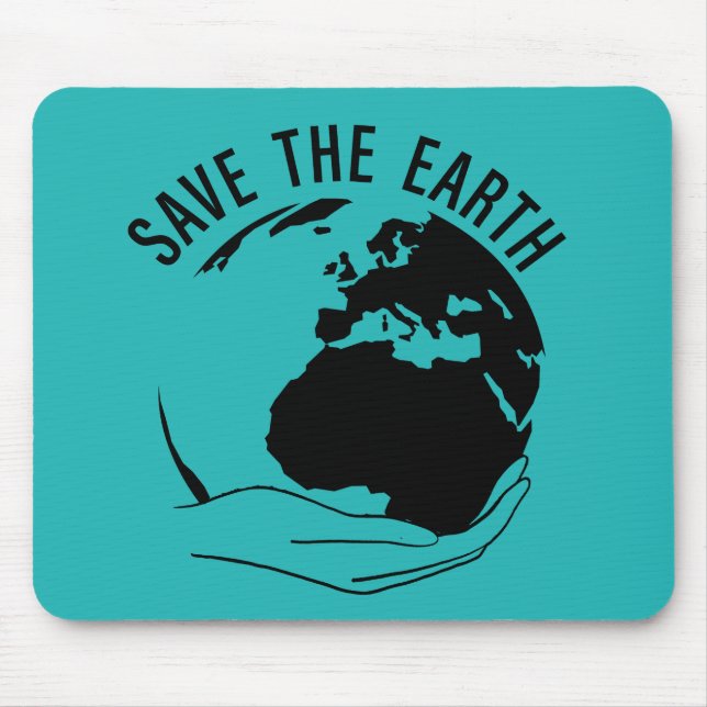 climate change is real mouse pad (Front)
