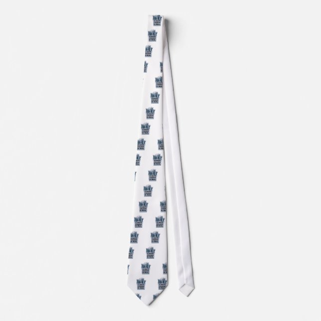 CLIMATE CHANGE IS REAL TIE (Front)