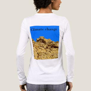 Climate Change look after the environment Tri-Blend Shirt