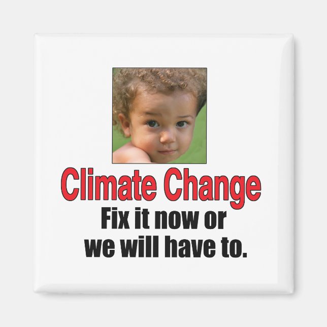 Climate Change Magnet (Front)