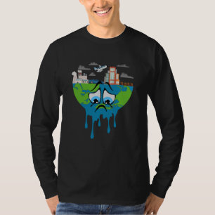 Climate Change Planet Future Earth CO2 Gift Idea T-Shirt