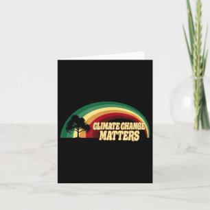 Climate Change S Environmental Protection Men Wome Card