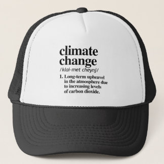 Climate Change Trucker Hat
