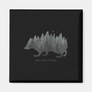 Climate Environmental Protection I Nature Hedgehog Magnet