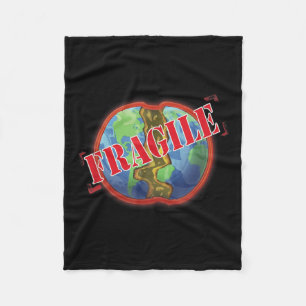 Climate Protection, Fragile Earth Reserve And Prot Fleece Blanket