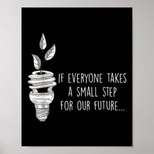 Climate Protection, Nature Protection, Environment Poster