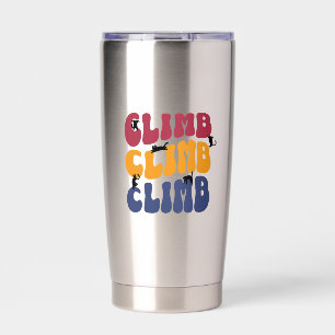 Climb Cats Vintage Color Edition Insulated Tumbler