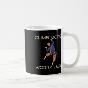 Climb Clamber Rock Climbing Climber Bouldering Coffee Mug