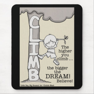 Climb Higher Mouse Pad