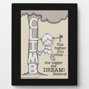 Climb Higher Plaque