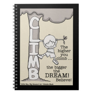 Climb Higher Spiral Notebook