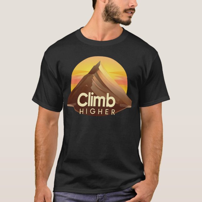 Climb Higher T-Shirt (Front)
