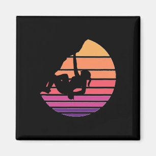 Climb Like A Girl, Funny Rock Climbing  Magnet