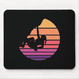 Climb Like A Girl, Funny Rock Climbing Mouse Pad