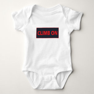 climb on baby bodysuit