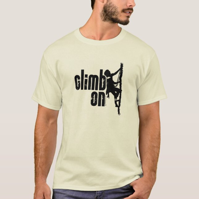 Climb On T-Shirt (Front)