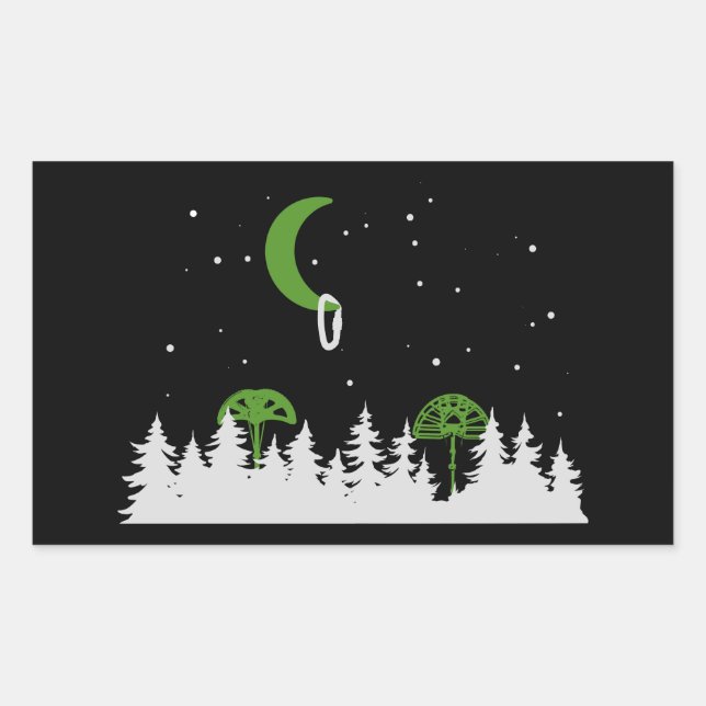 Climb Outside Camalot Cams Rectangular Sticker (Front)