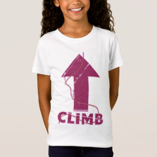 Climb rock climbing rope T-Shirt