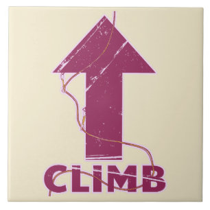 Climb rock climbing rope tile