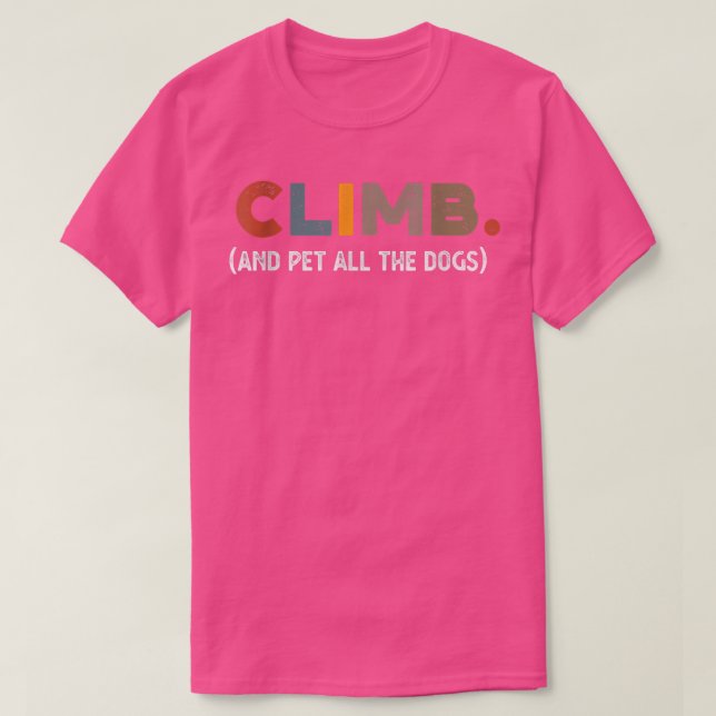 CLIMB  T-Shirt (Design Front)