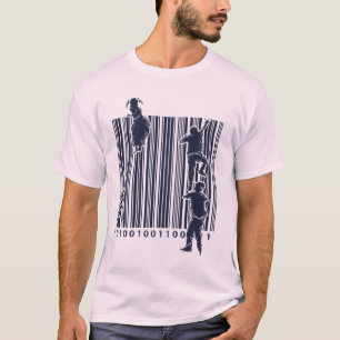 Climb this Bar-code!! T-Shirt