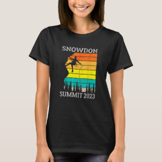 Climbed Mount Snowdon Summit 2023 Hike Wales Unite T-Shirt