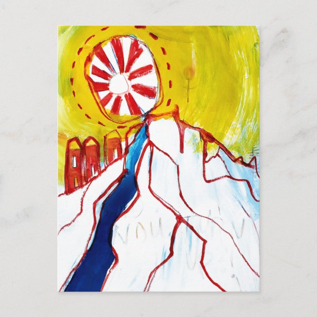 Climber Postcard (Front)