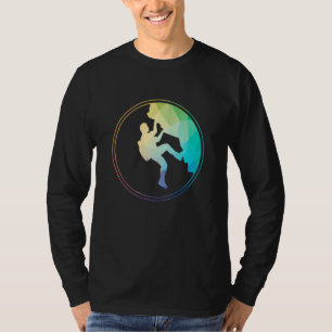 Climbers Bouldering Mountaineering Rock Climbing C T-Shirt