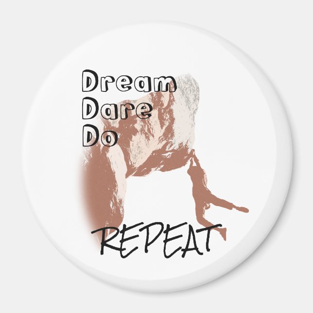 Climber's Creed Magnet (Front)