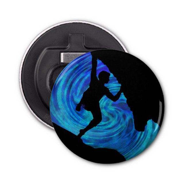 climbers' handy bottle opener magnet (Front)