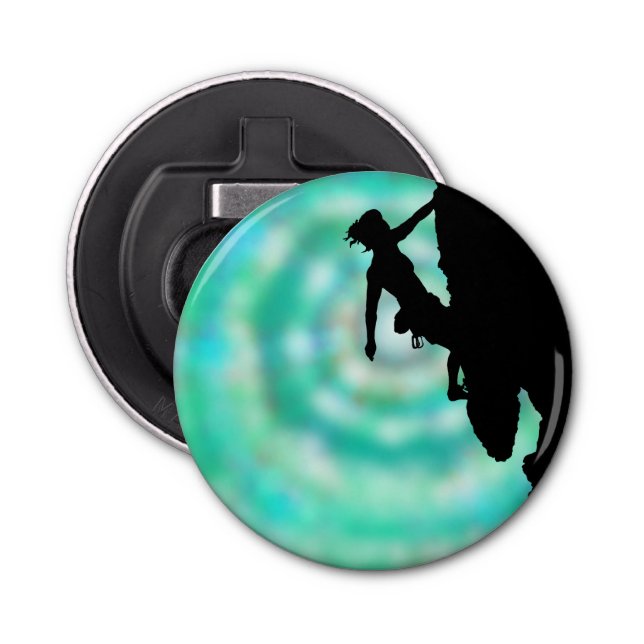 climbers' handy bottle opener magnet (Front)