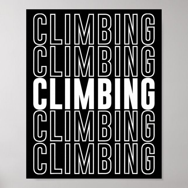 Climbing _2  poster (Front)