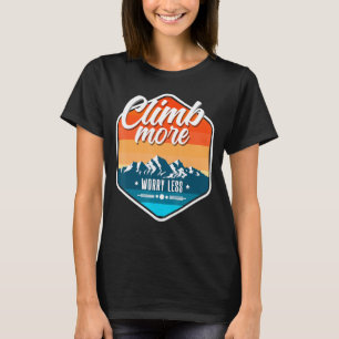 Climbing Bouldering Climber Mountain Climber Rock  T-Shirt