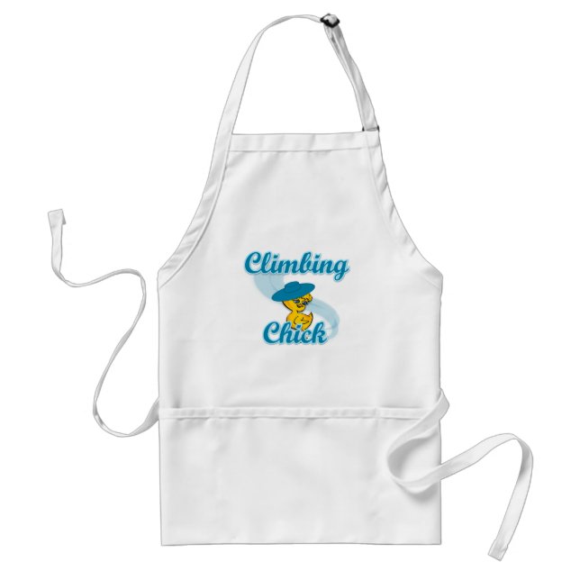 Climbing Chick #3 Standard Apron (Front)