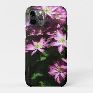 Climbing Clematis Purple Spring Flowers Case-Mate iPhone Case