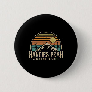 Climbing Colorado Hiking Camping Mountain Handies  6 Cm Round Badge