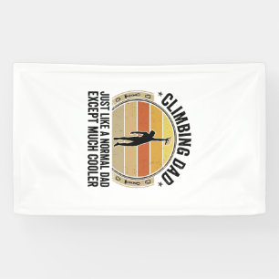 Climbing Dad Vintage Rock Climbing Shirt Design_1 Banner