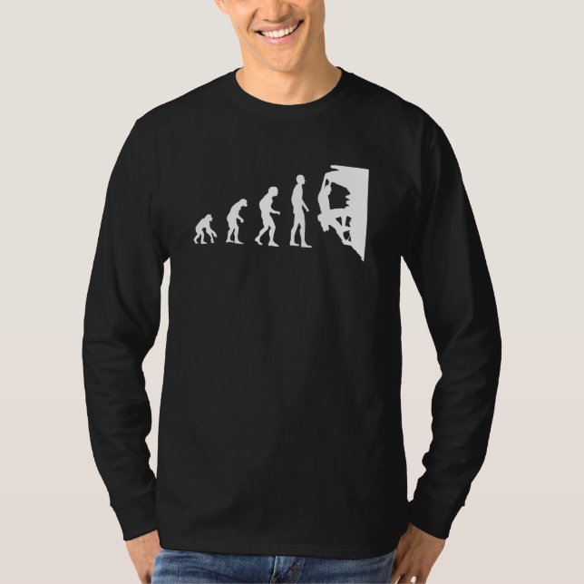 Climbing Evolution Boulder Climbing Accessories T-Shirt (Front)