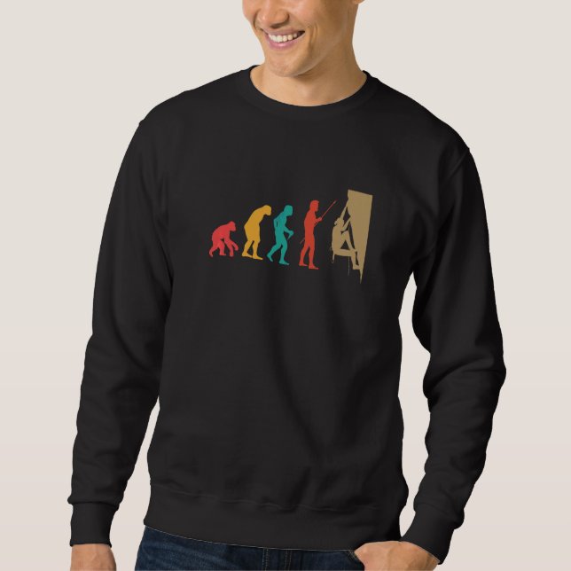 Climbing Evolution Boulderin Mountaineering Boulde Sweatshirt (Front)