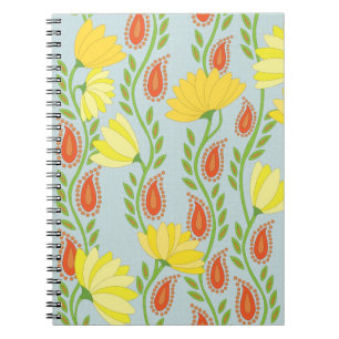 Climbing Flora Spiral Notebook