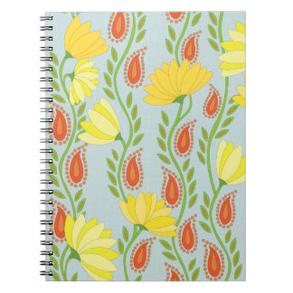 Climbing Flora Spiral Notebook
