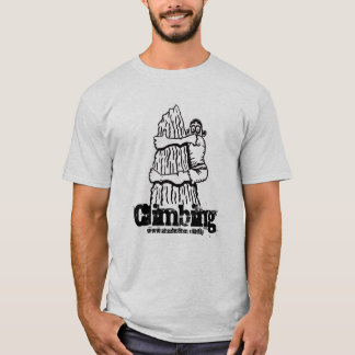 Climbing funny t-shirt