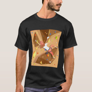 Climbing Hall Wall Climbing Training T-Shirt
